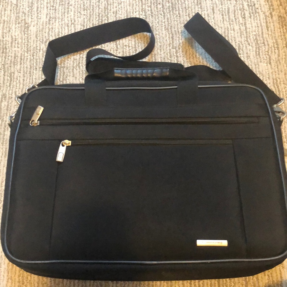 Samsonite Fabric Black Briefcase